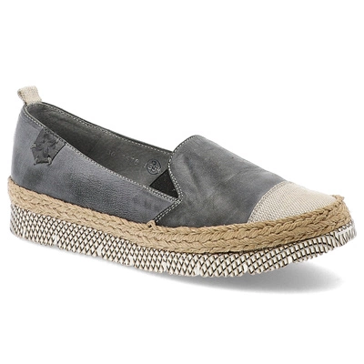 Espadrile MACIEJKA - 03578-20/00-5 Ciemny popiel