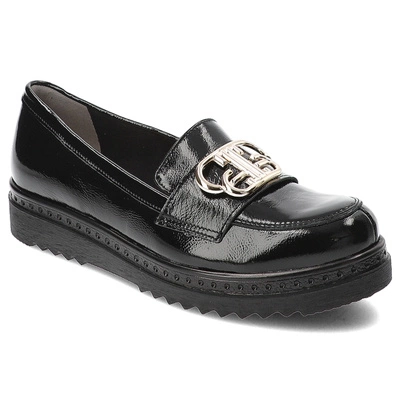 Jumătăți de Pantofi ARMODO - 92604 Czarny Naplak