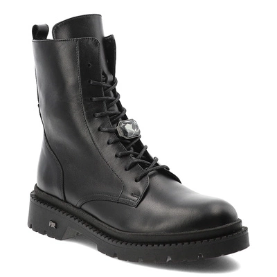 Botine KARINO - 4841/076-F Czarny/Lico