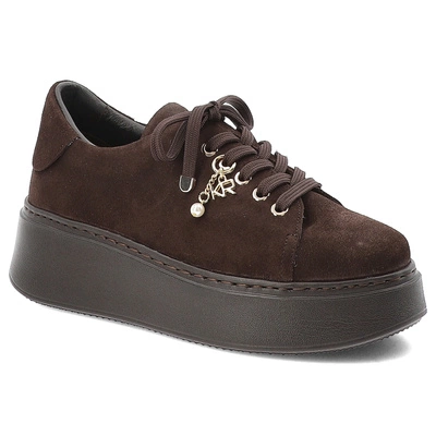Adidași KARINO - 5815/015-P Mokka/Welur