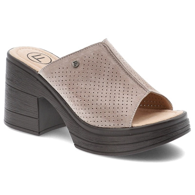 Șlapi FILIPPO - DK6814/25 BE Beżowy