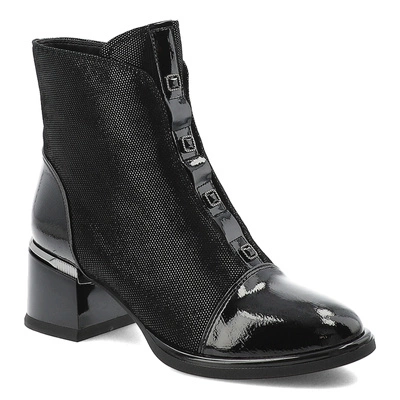 Botine S.BARSKI - CR52-699 Black