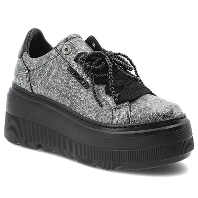 Adidași CHEBELLO - 4658_-531-000-PSK-S332 Czarno/Srebrny