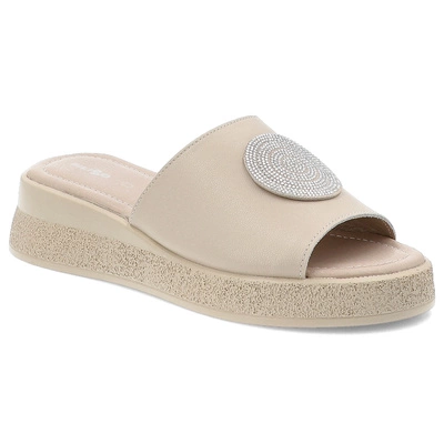 Șlapi FILIPPO - DK6987/25 BE Beżowy