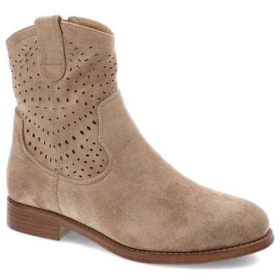 Botine S.BARSKI - HY42-135 Beige