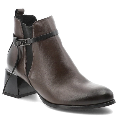 Botine ARMODO - 60436 S.Czekolada+Cn