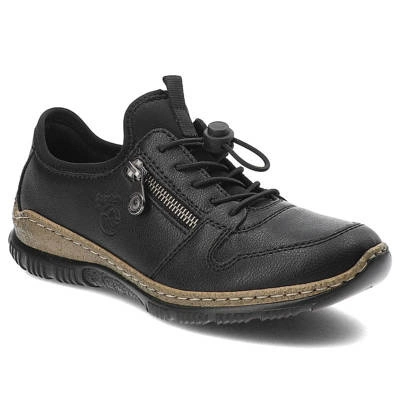 Pantofi RIEKER - N32G0-00 Negri