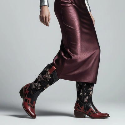 Cizme LAURA VITA - Ercwinao 19 SL1505-A9A Rouge