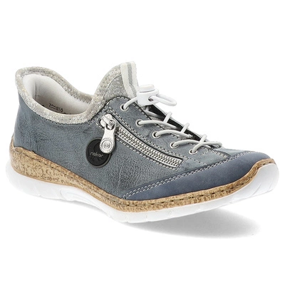 Jumătăți de Pantofi RIEKER - N42F2-14 Blue
