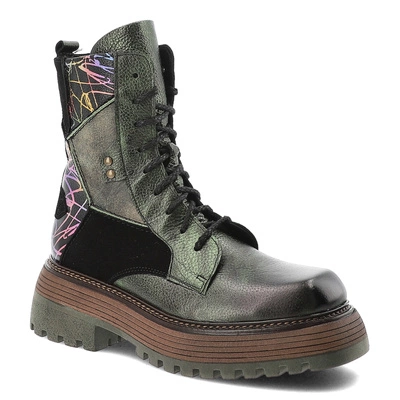 Botine MACIEJKA - 07104-09/00-8 Zielony