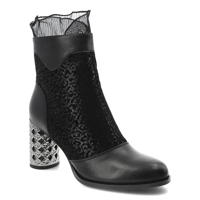Botine S.BARSKI - MR52-140 Black