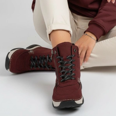 Botine RIEKER - 45960-35 Red