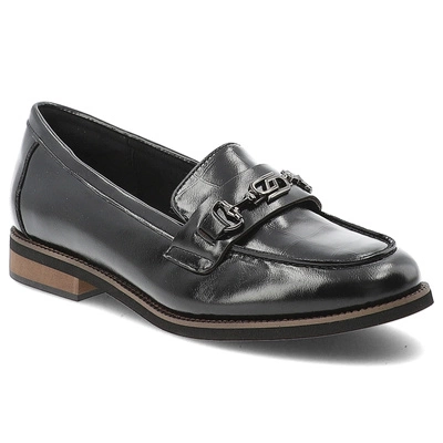 Mocasini CAMBELL - 25-19300BK Czarny