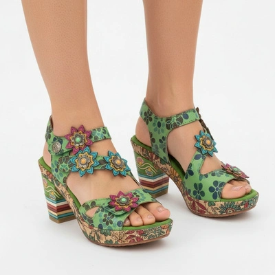 Sandale LAURA VITA - Nellao 33 AS311-33 Vert