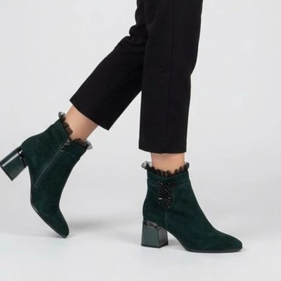 Botine S.BARSKI - MR52-127 Green