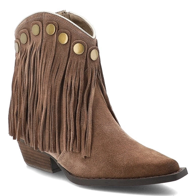 Botine de cowboy ARTIKER - 57C1136 Taupe