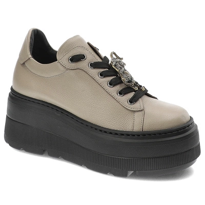 Adidași KARINO - 5274/022-P Ciemny Beż/Lico