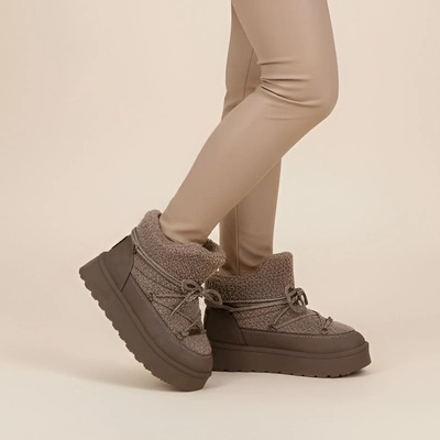 Cizme de Zăpadă BIG STAR - SS274112 Brąz