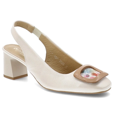 Sandale ESPIRITO by DAREX - OP-157/1 Perła Groszek