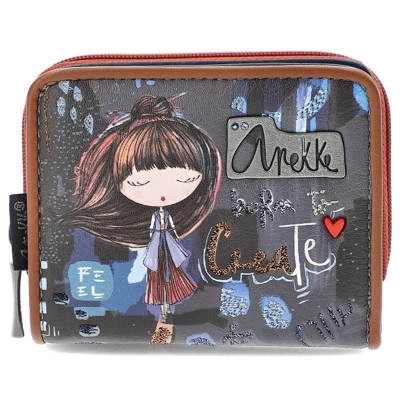 Portfel ANEKKE - 37809-903 Albastru Marin