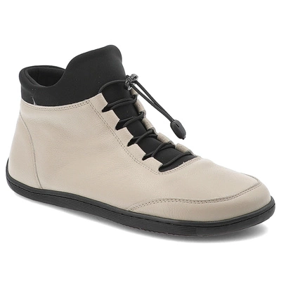 Ghete de Iarnă Barefoot WASAK - 0767 Ecru Groszek