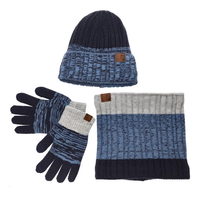 Set Căciulă, Guler, Mănuși PEPE MOLL - 242801 Pack Navy