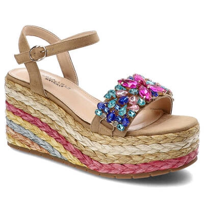 Sandale SCA'VIOLA - S-249 Bej