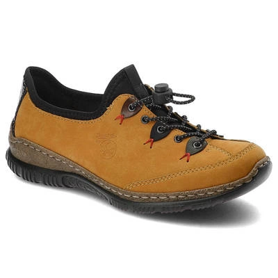 Pantofi RIEKER - N3271-68 Yellow Combination