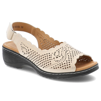 Sandale VINCEZA - 66738 BE Beżowy