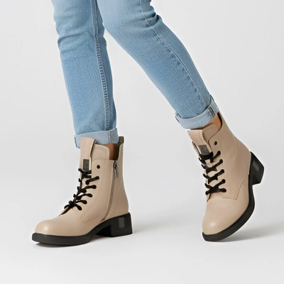 Botine VINCEZA - 66818 BE Beżowy