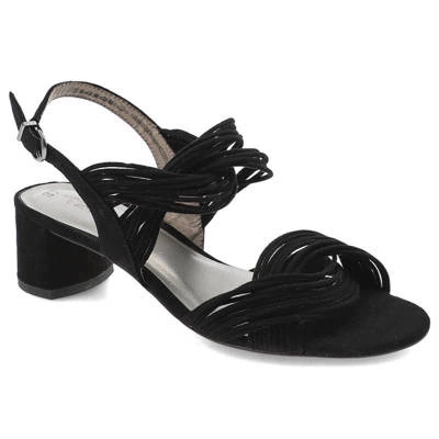 Sandale TAMARIS - 1-28204-22 004 Black Suede