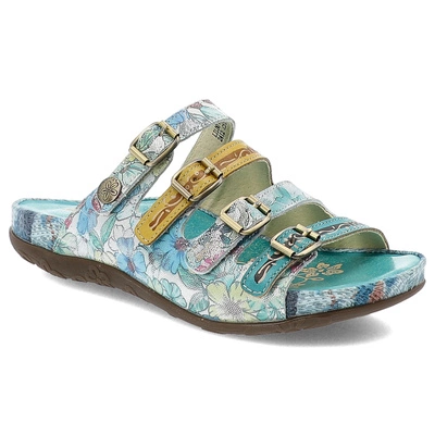 Șlapi LAURA VITA - Lillo 5025 CX1933-50 Turquoise
