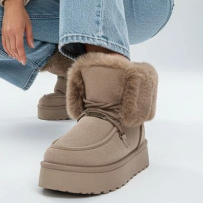 Cizme de Zăpadă BIG STAR - SS274114 Beż