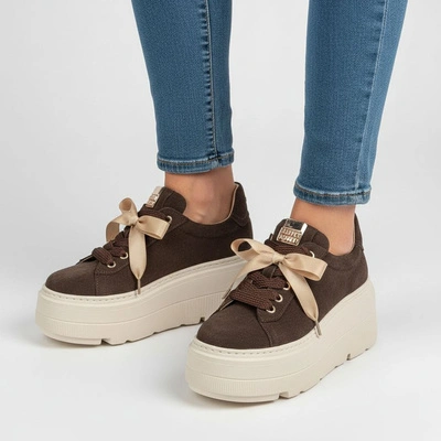 Adidași KARINO - 5829/015-P Mokka/Welur