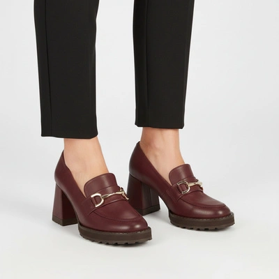 Jumătăți de Pantofi ARMODO - 1511 Bakłażan Nubuk