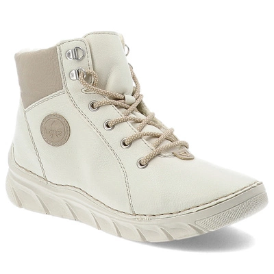 Botine RIEKER - 55040-80 White