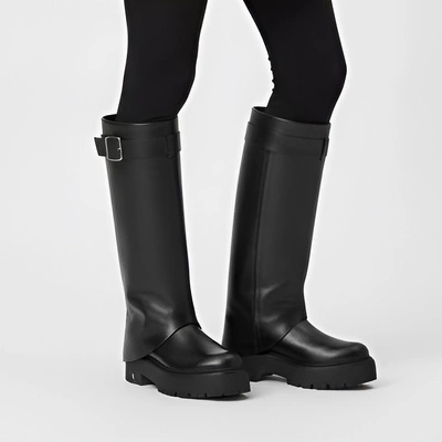 Cizme CARINII - B10026_-E50-000-000-G58 Czarny