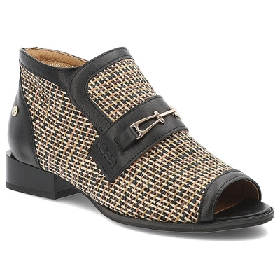 Botine MACIEJKA - 06934-39/00-1 Czarny+Beż