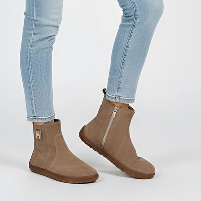 Botine Barefoot ARMODO - 30074 W.Fango/Złoty