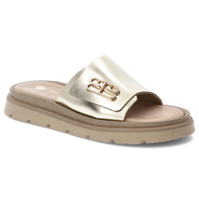 Șlapi ARMODO - 40442 Bf.Złoto+Zł.