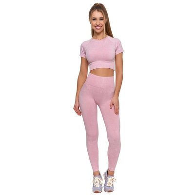 Top + Colanți MORAJ - Top BD1900-508+Legginsy RDL2200-013 Pink