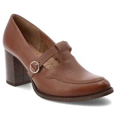 Jumătăți de Pantofi ARMODO - 1662 Koniak Rustik