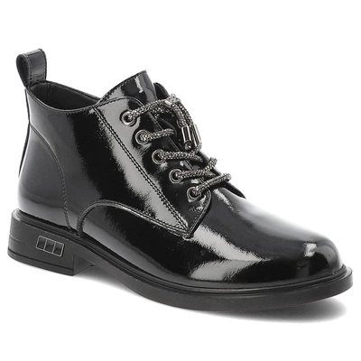 Botine S.BARSKI - MR52-124 Black