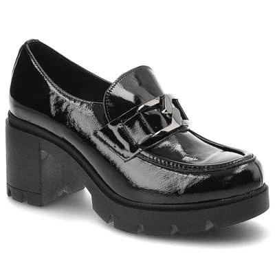 Pantofi LEMAR - 20097 Naplak Negri + Cn.