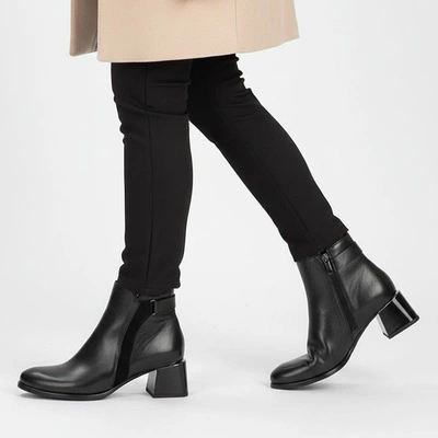 Botine ARMODO - 60563 S.Czarny+W