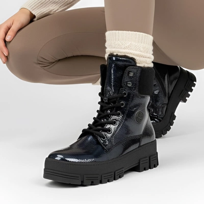 Botine RIEKER - Y0220-14 Blue