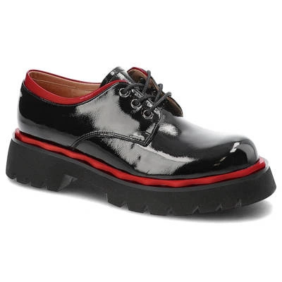 Pantofi ARTIKER - 51C0460 Czarno-Roșii