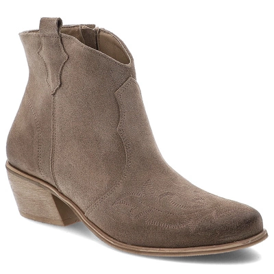 Botine ARMODO - 1515 Almond Welur