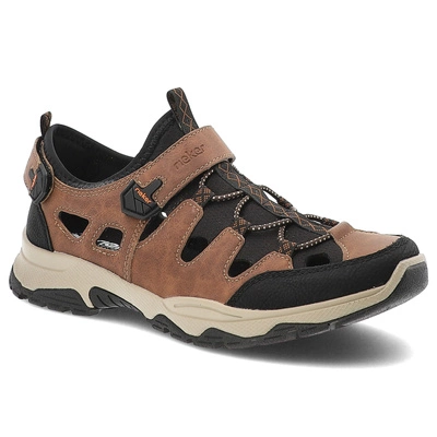 Sandale RIEKER - B8375-90 Brown Combination