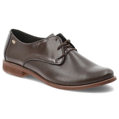 Pantofi Oxford ARMODO - 4238/Hogl S Czekolada/M12